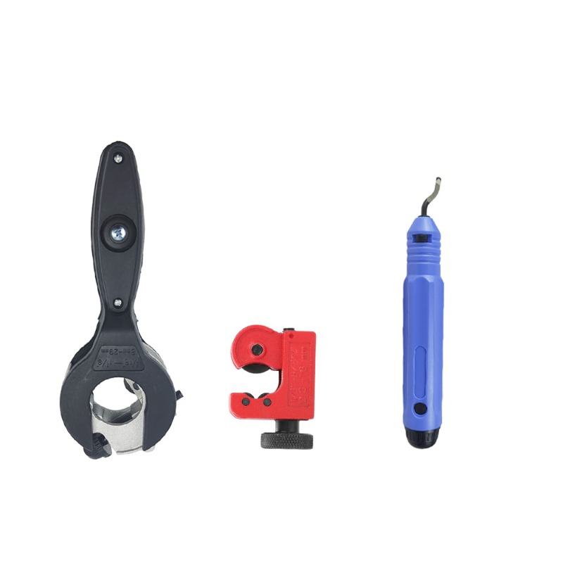 Pipe Cutter Ratchet - Zestaw do cięcia rur, 3-częściowy zestaw