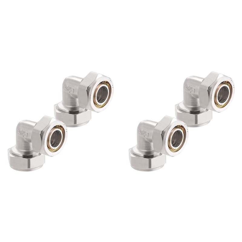 Compression Fitting Brass - 【ZBIÓRKA RODZINNA】4 szt. Złączki kątowe do