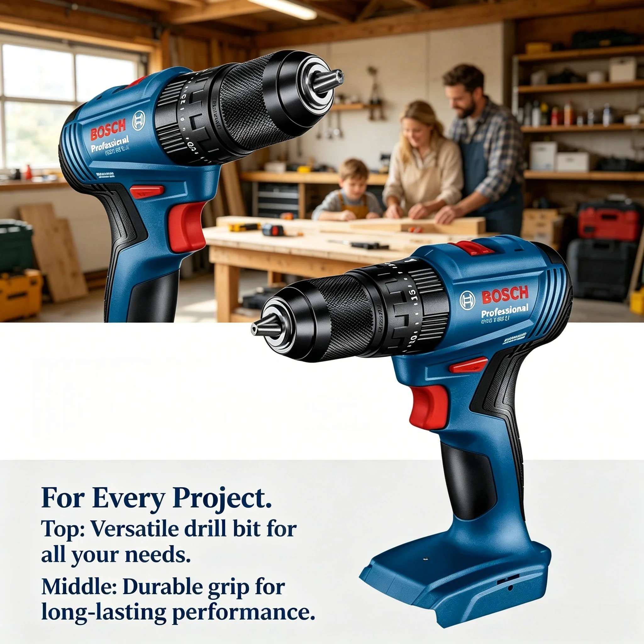 Bosch Drill Gsb 18V - Wiertarko-wkrętarka udarowa Bosch GSB 185-LI 18V