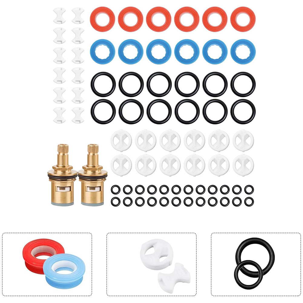 2 sztuki mosiężnych wkładów do – Silicone Tap Washer recenzja i cena