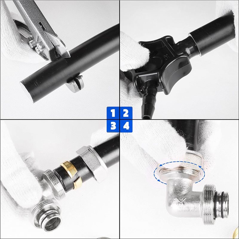 【ZBIÓRKA RODZINNA】4 szt. Złącz – Compression Fitting Brass recenzja i cena