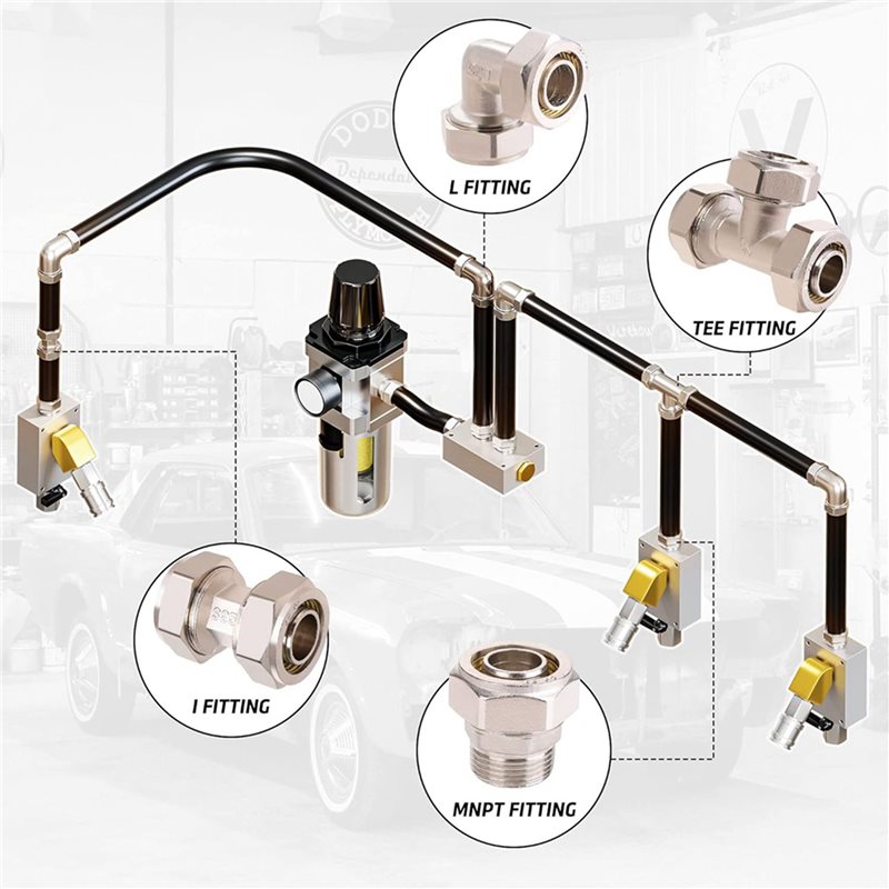 【ZBIÓRKA RODZINNA】4 szt. Złącz – Compression Fitting Brass recenzja i cena
