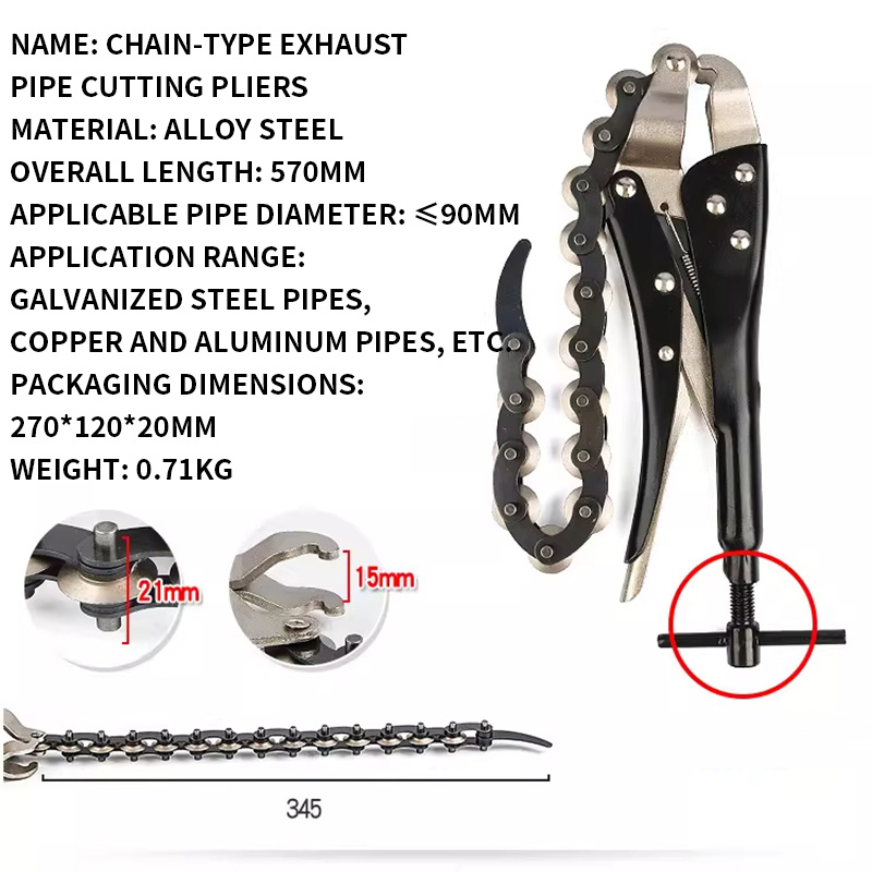 Obcinak do rur z siatką ogniwo – Pipe Cutter Ratchet recenzja i cena